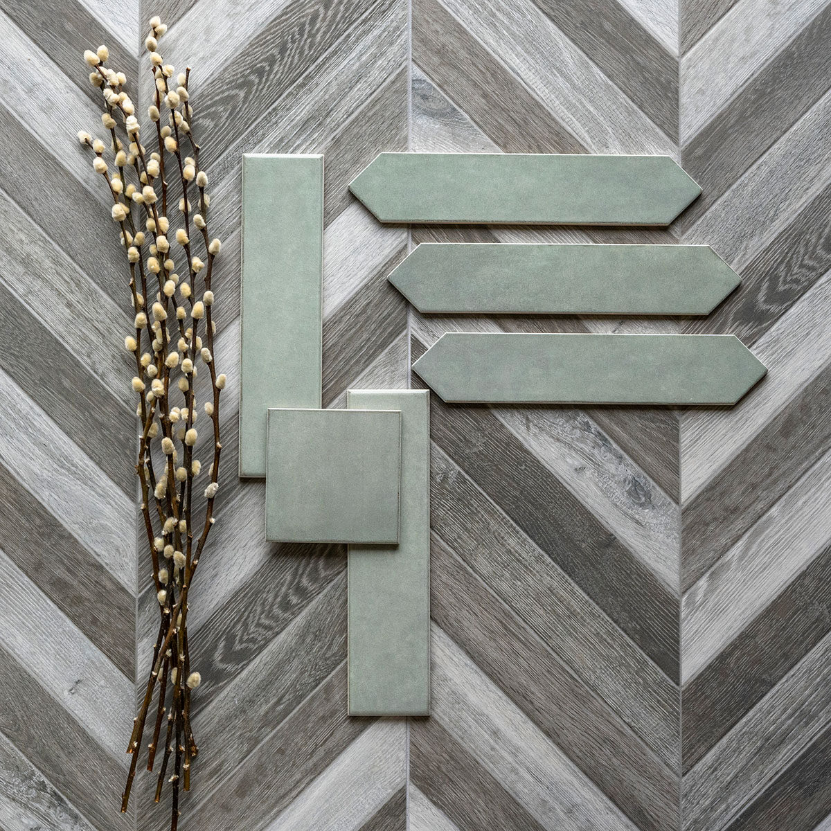 Renzo Jade 5x5 Wall Tile