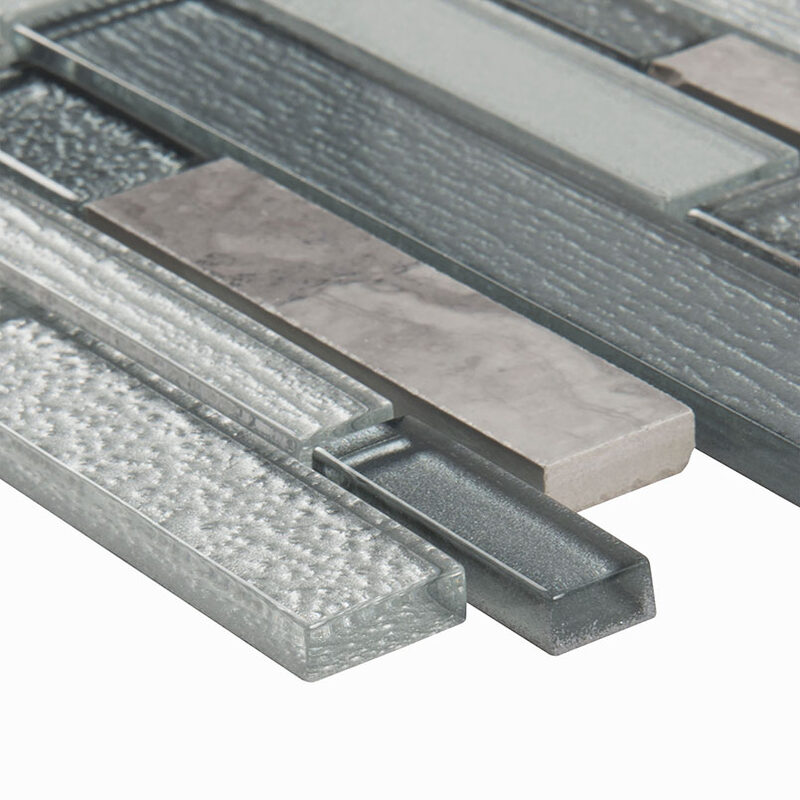 Smoky Alps Interlocking 8mm surface detail — view 2