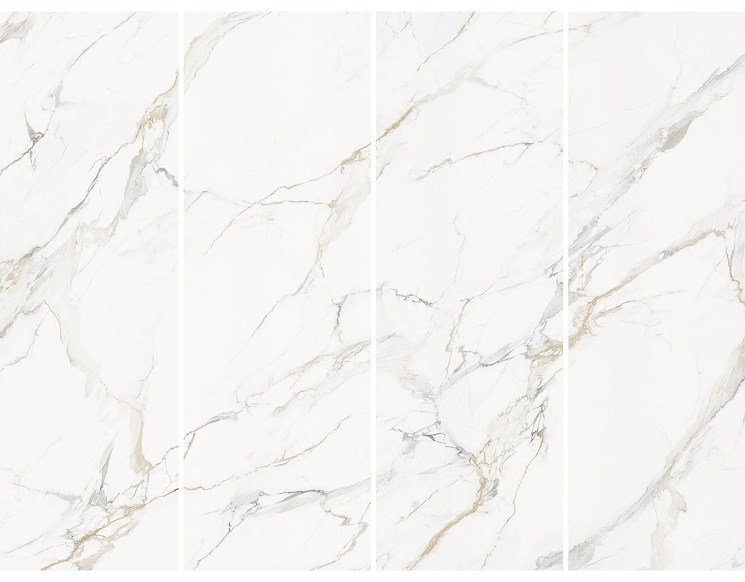 Calacatta Golden Mist tile, full view