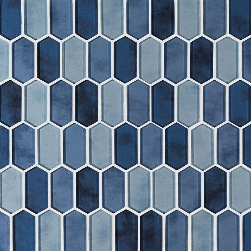 Boathouse Blue Picket 8mm surface detail