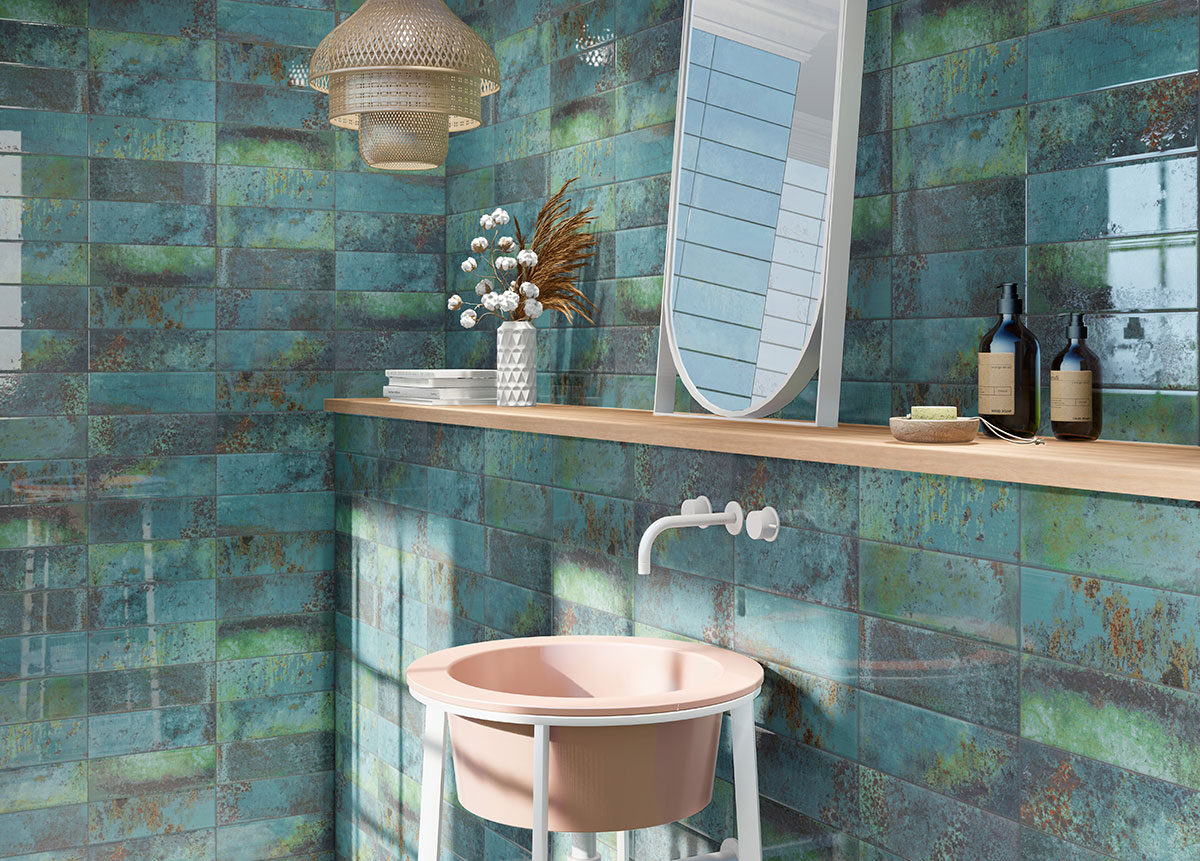Marza Aqua Mosaic Tile