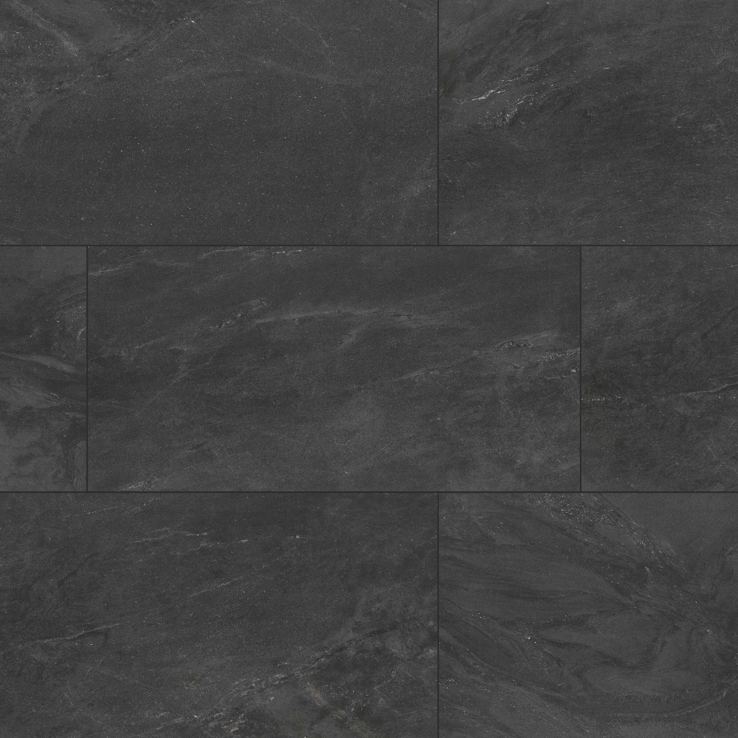 Obsidian tile, full view