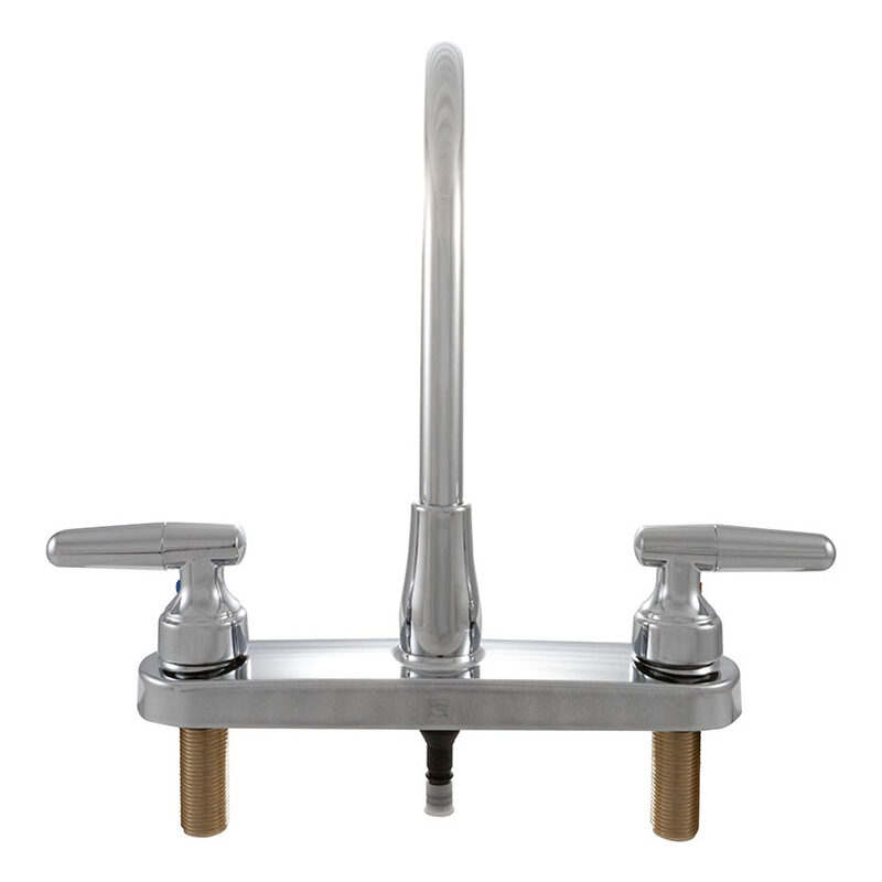 2-Handle Kitchen Faucet - 805 Chrome detail view