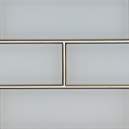 Ice Bevel Glass Tile 4x12 tile — product photo
