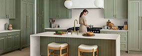 Miraggio Taj Honed ™ countertop in a kitchen — view 2