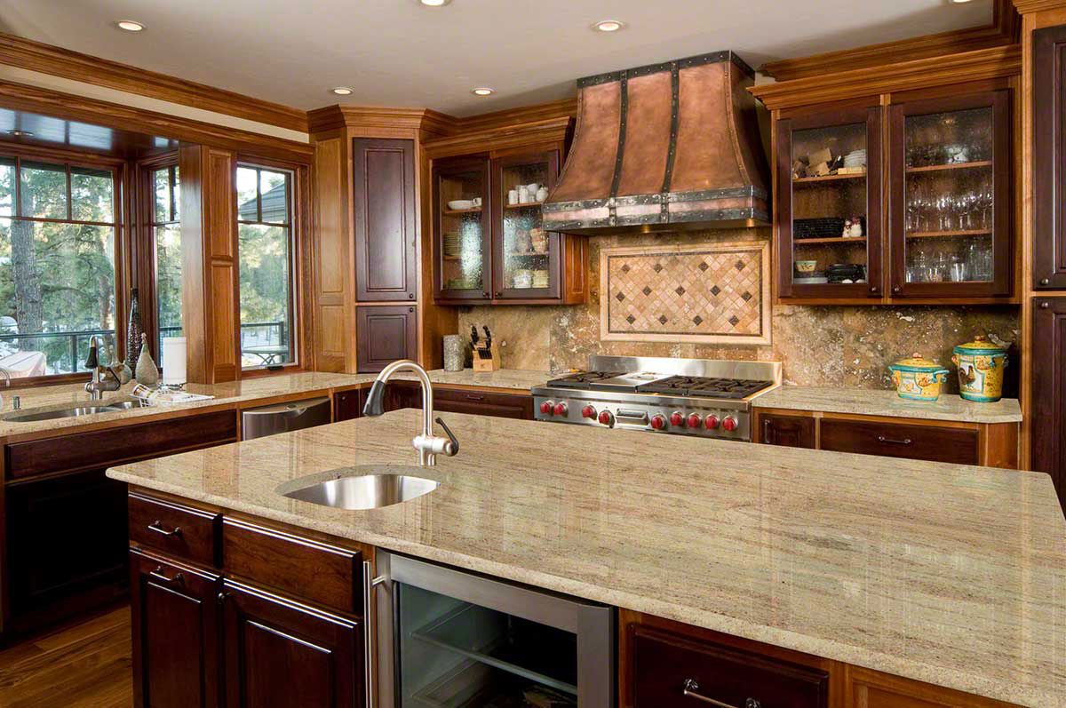 Astoria Granite countertop installed — view 2