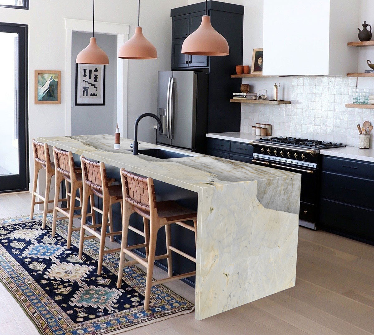 Patagonia Granite countertop in a kitchen — view 7