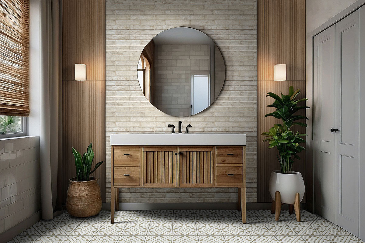 ELORA backsplash in a bathroom — view 4