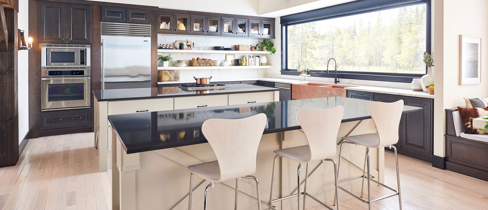 Midnight Majesty ® countertop installed