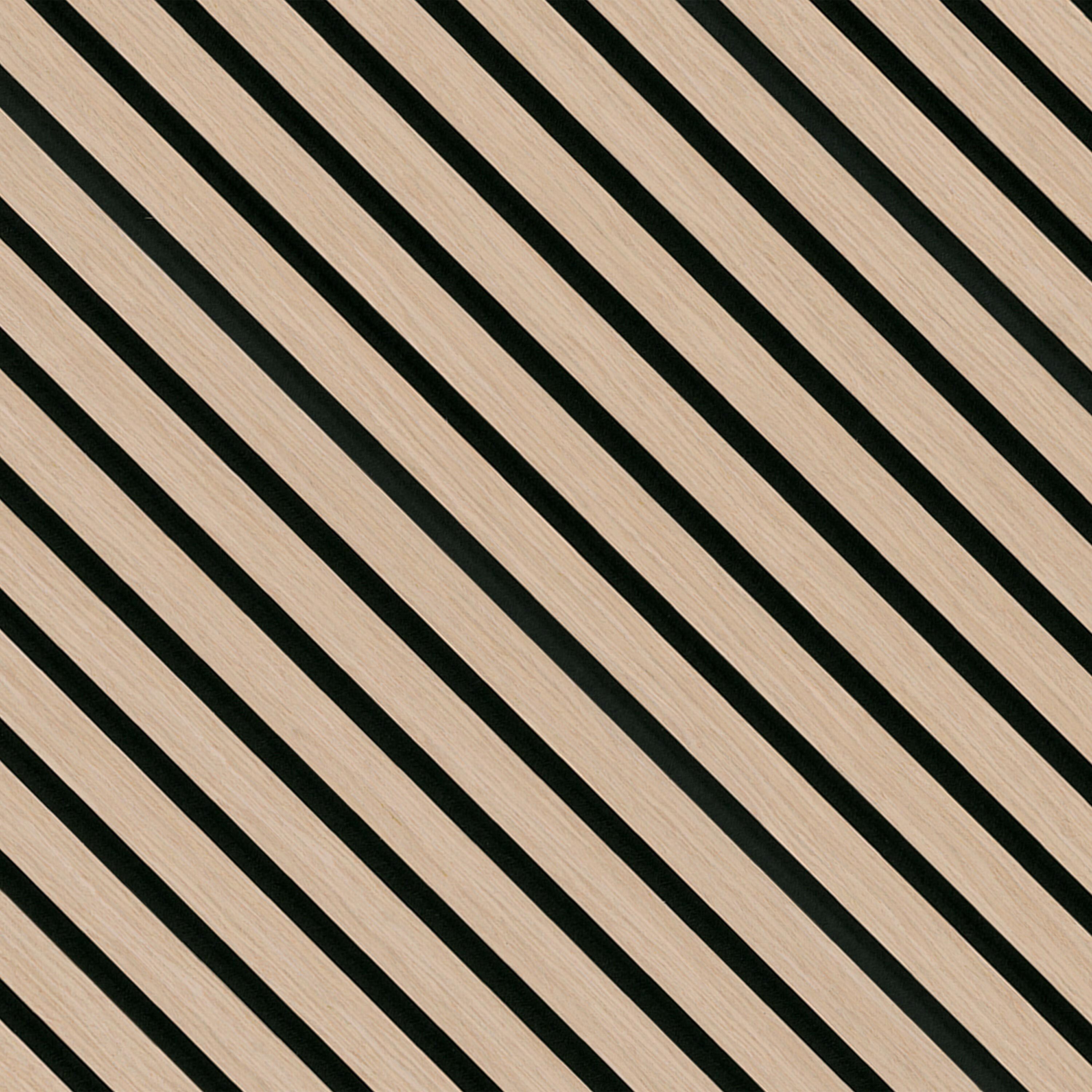 Blonde Acoustic Wood Slat Panels surface detail