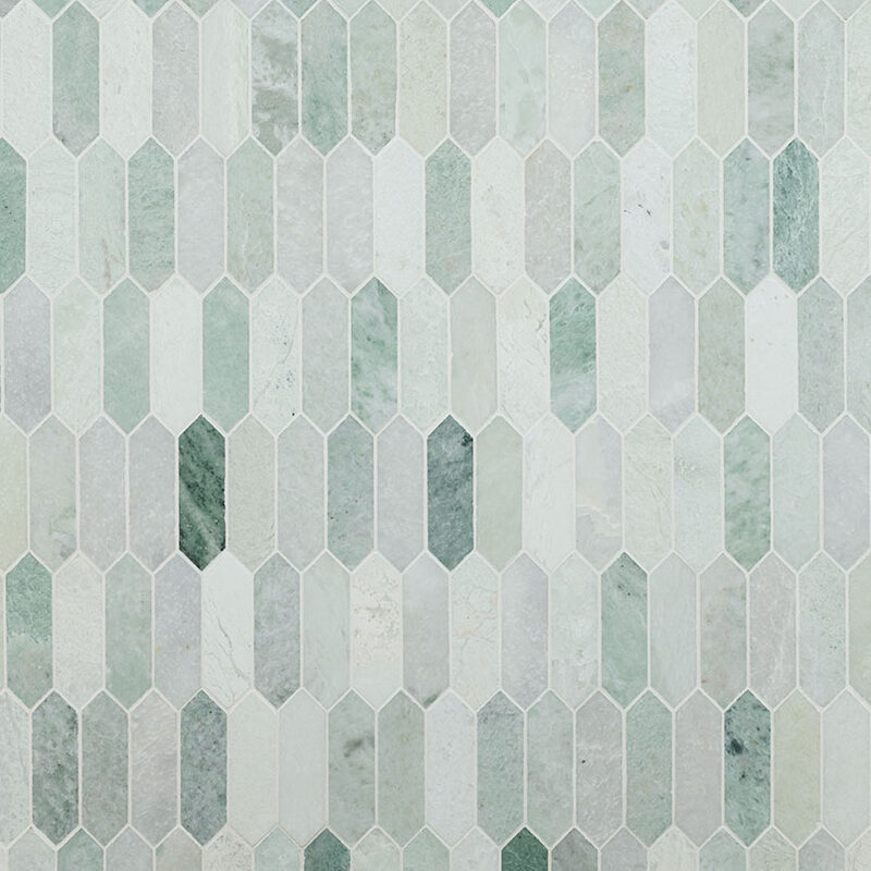 Icelandic Green Picket Polished surface detail