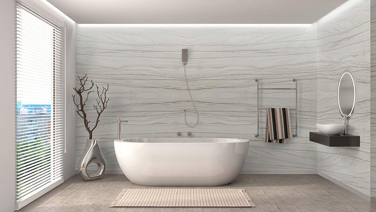 ELORA backsplash in a bathroom — view 3