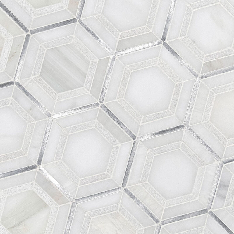 Medici Silver Pattern surface detail