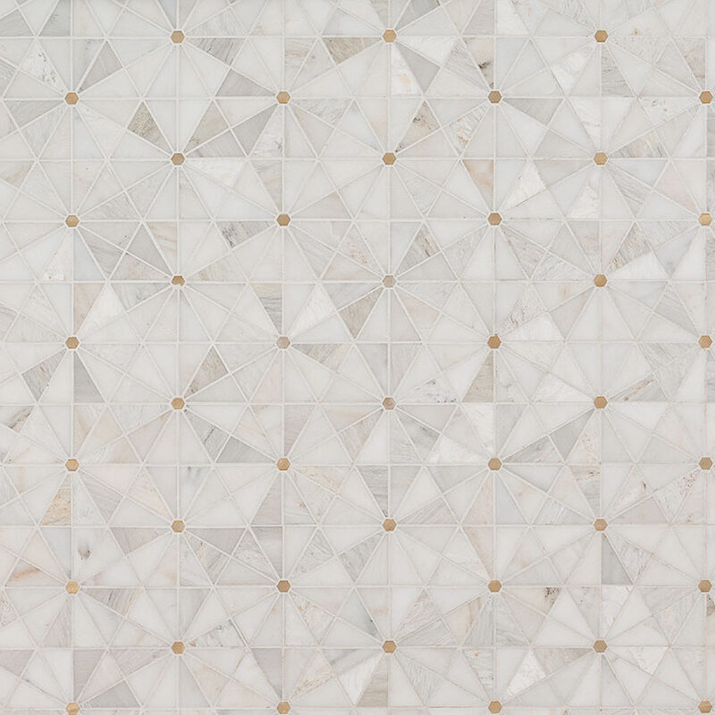 Elegante Pinwheel Gold surface detail