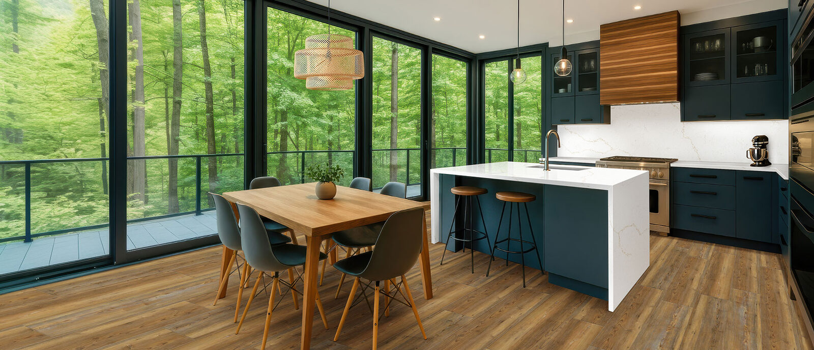 Calacatta Rusta ™ countertop in a kitchen — view 2