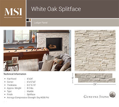White Oak Splitface