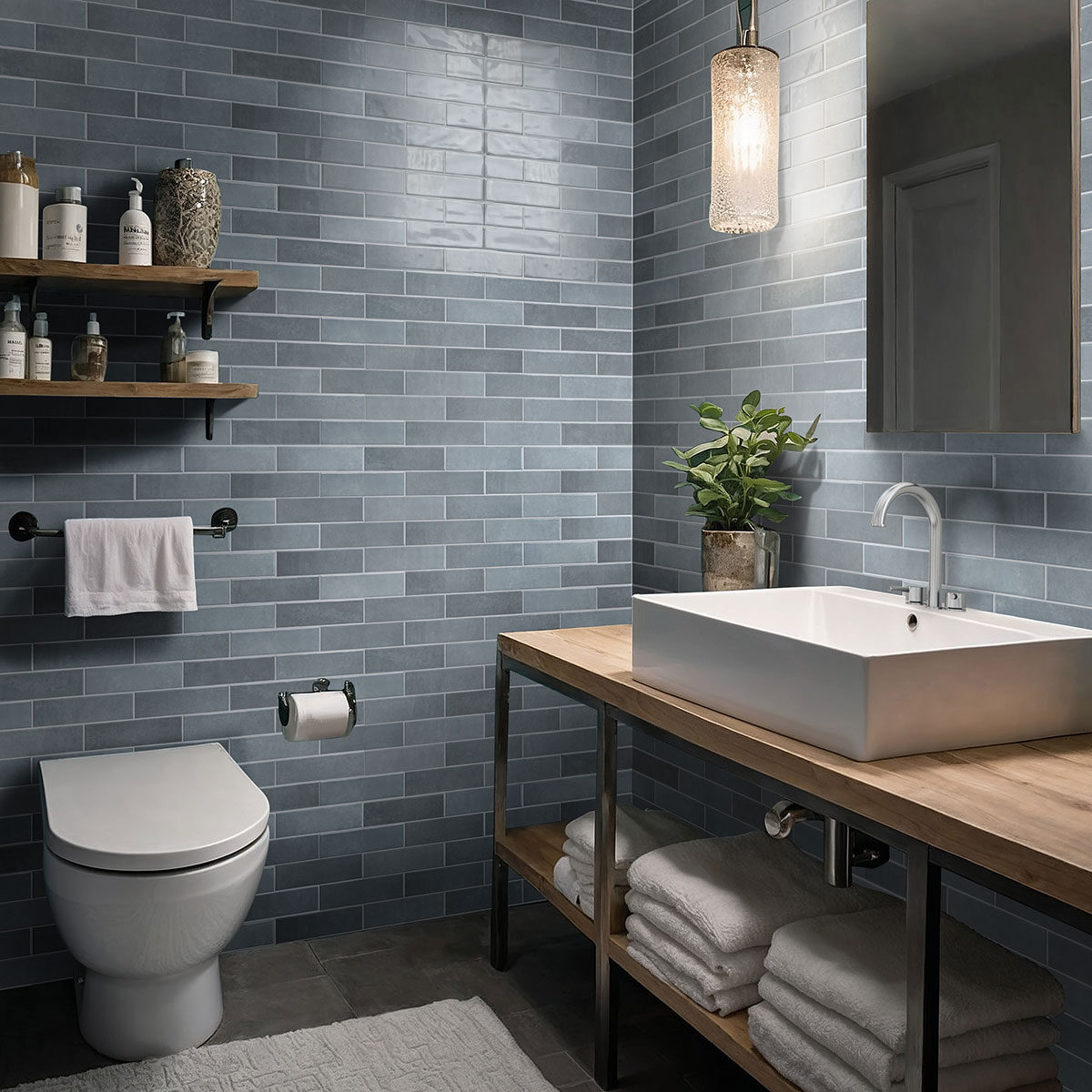 Renzo Denim Wall Tile
