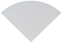 Engineered White Corner Shelf color swatch