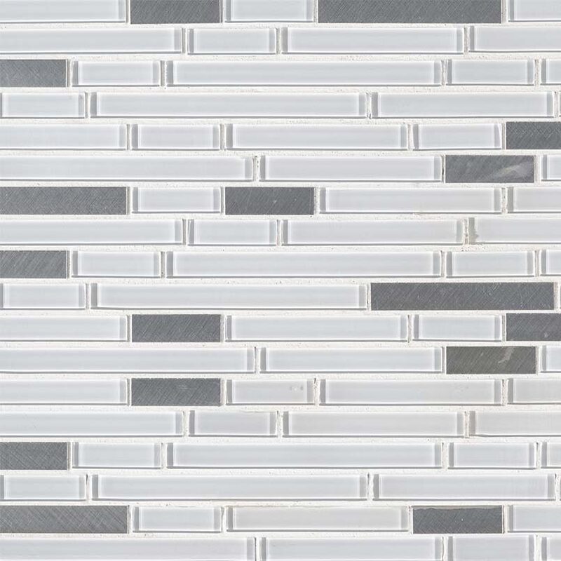 Lucid Sky Interlocking 4mm tile, full view