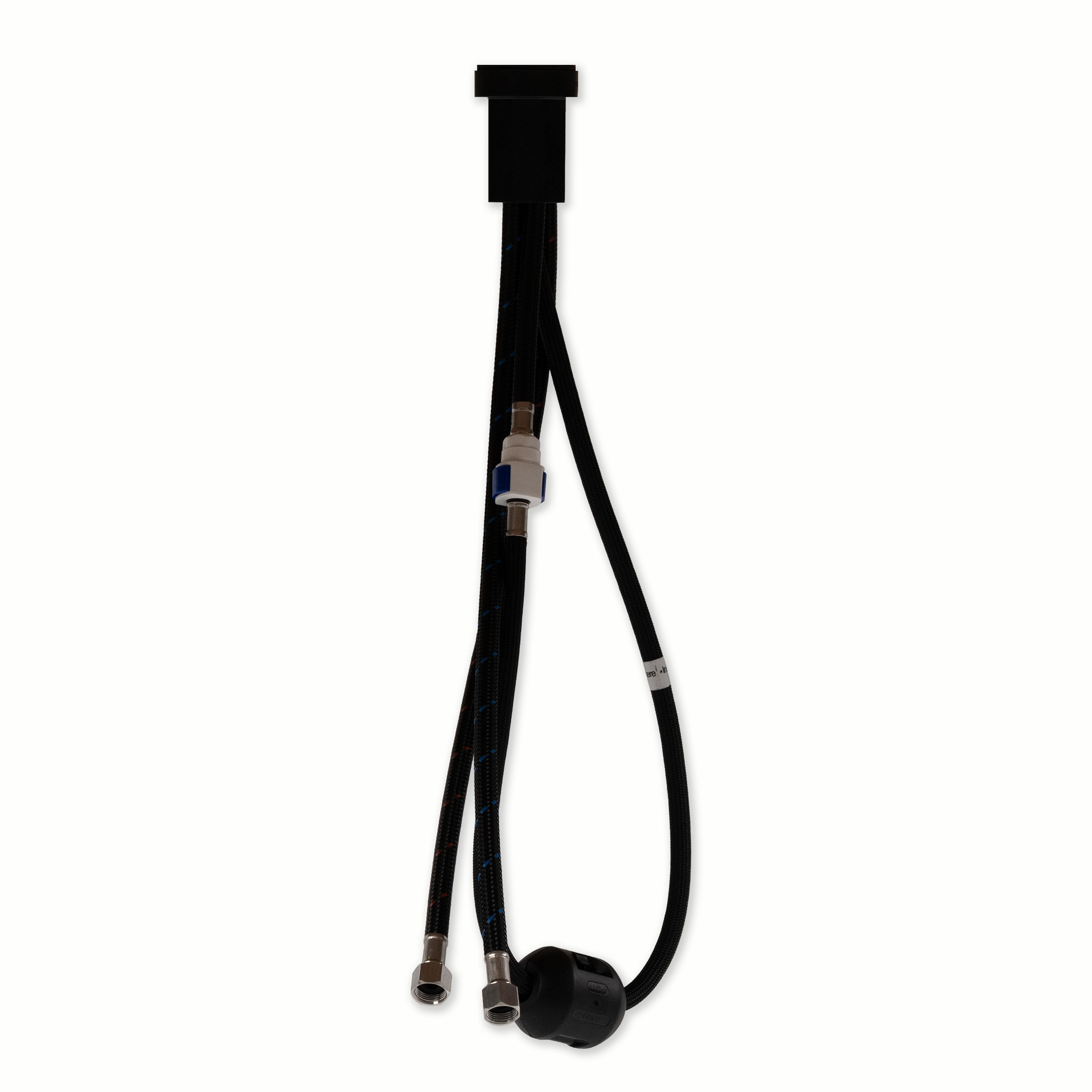1-Handle Pull-Down Sprayer Kitchen Faucet with Deckplate - 804 Nickel-Brushed detail view