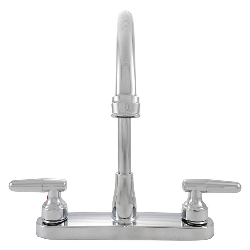 2-Handle Kitchen Faucet - 805 Chrome detail view — view 2