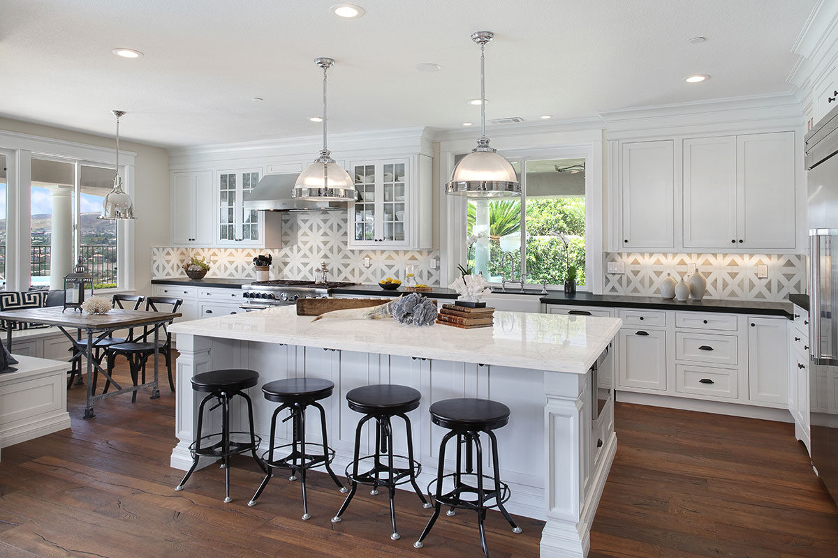 Absolute Black Granite countertop installed