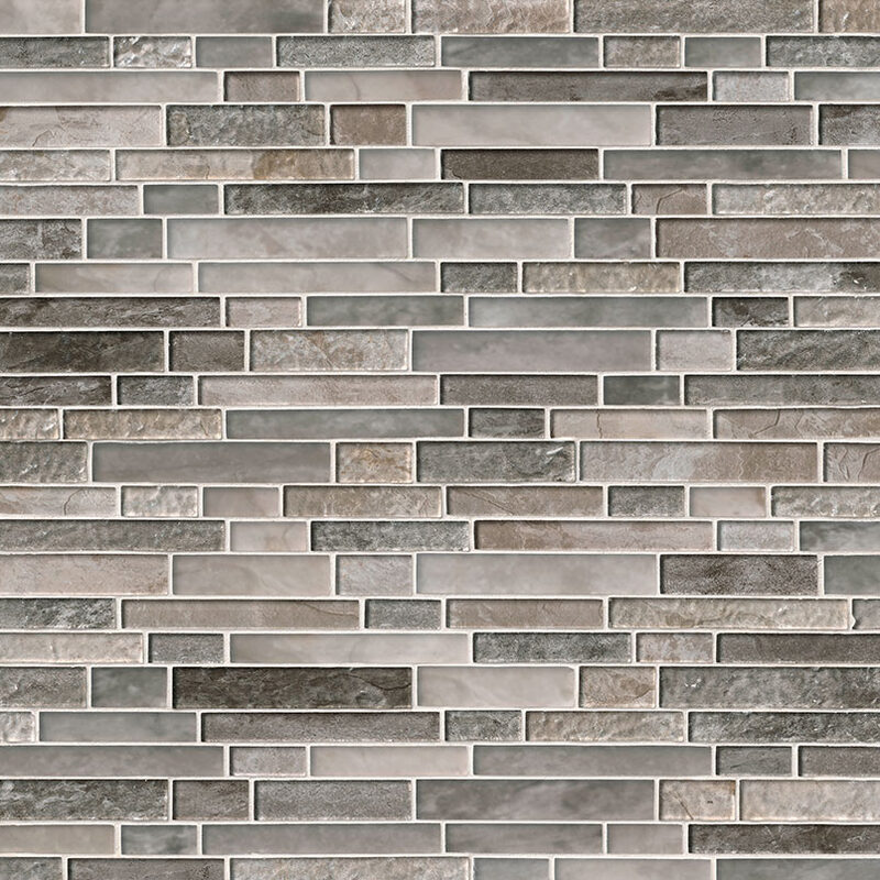 Crystallized Glass Blend 8mm Savoy Interlocking surface detail