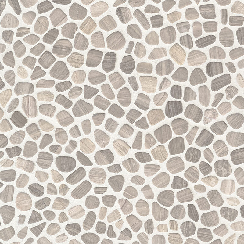 White Oak Pebbles Tumbled Pattern 10mm surface detail