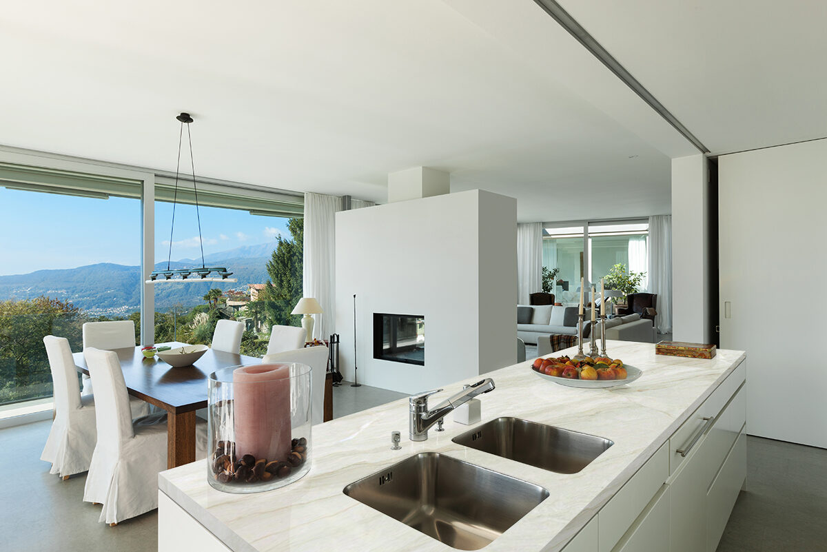 MILANO QUARTZITE countertop installed