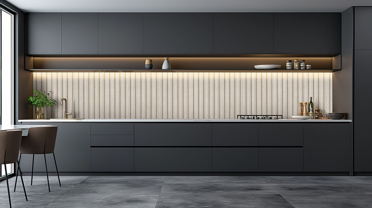 arena backsplash in a kitchen