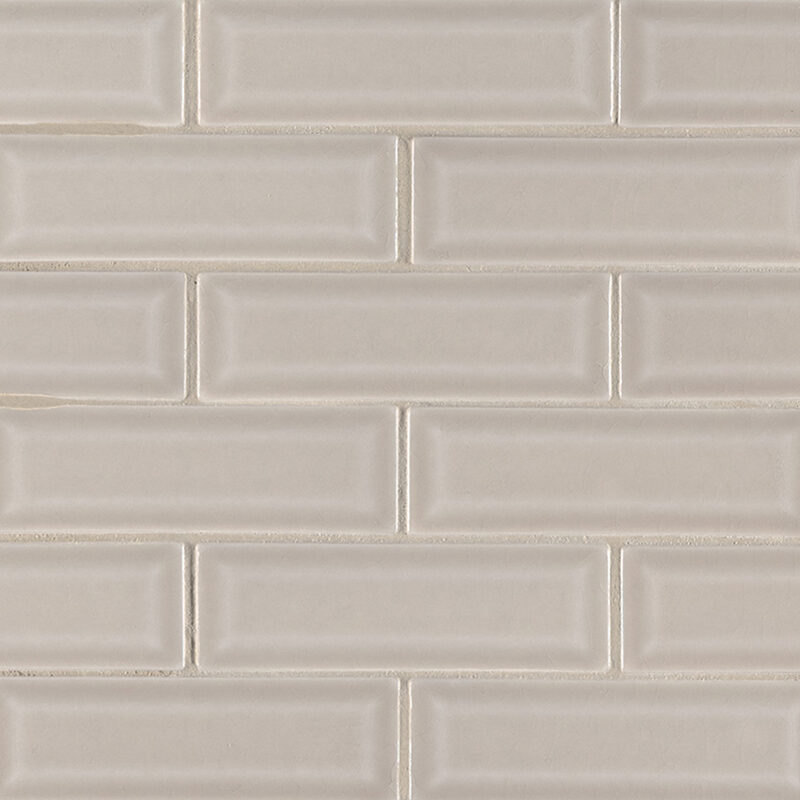 Portico Pearl 2x6 Beveled Mosaic Tile 2x6 tile