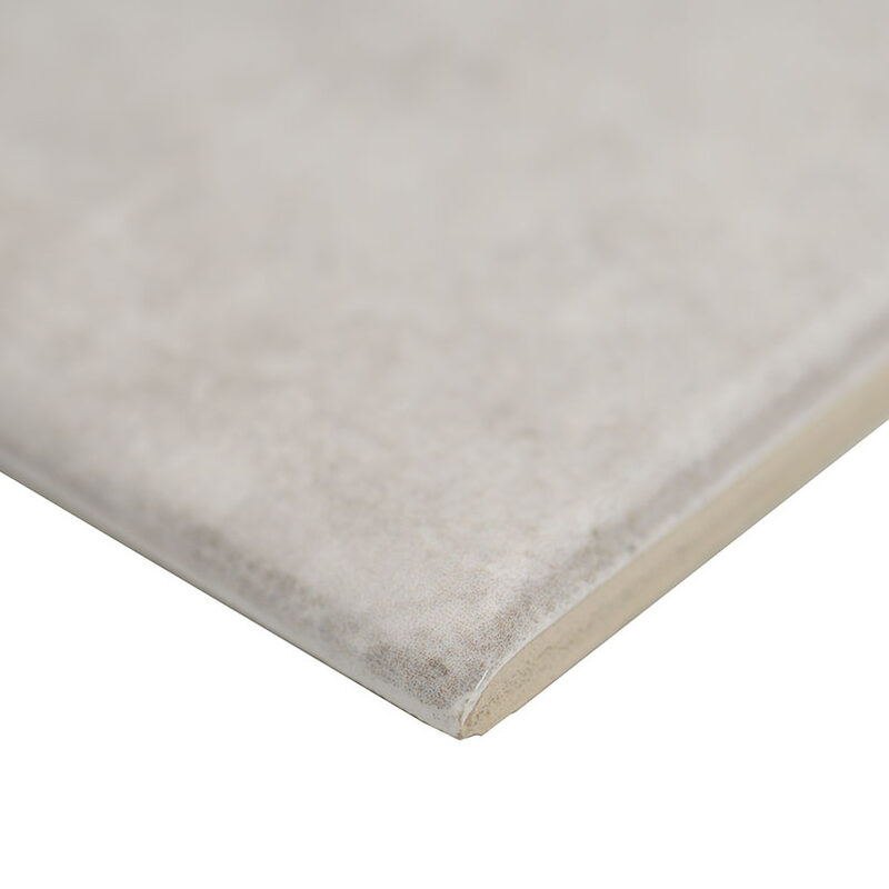 Renzo Sterling 3x12 Bullnose Tile surface detail