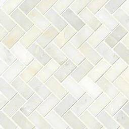 Greecian White Herringbone Pattern color swatch