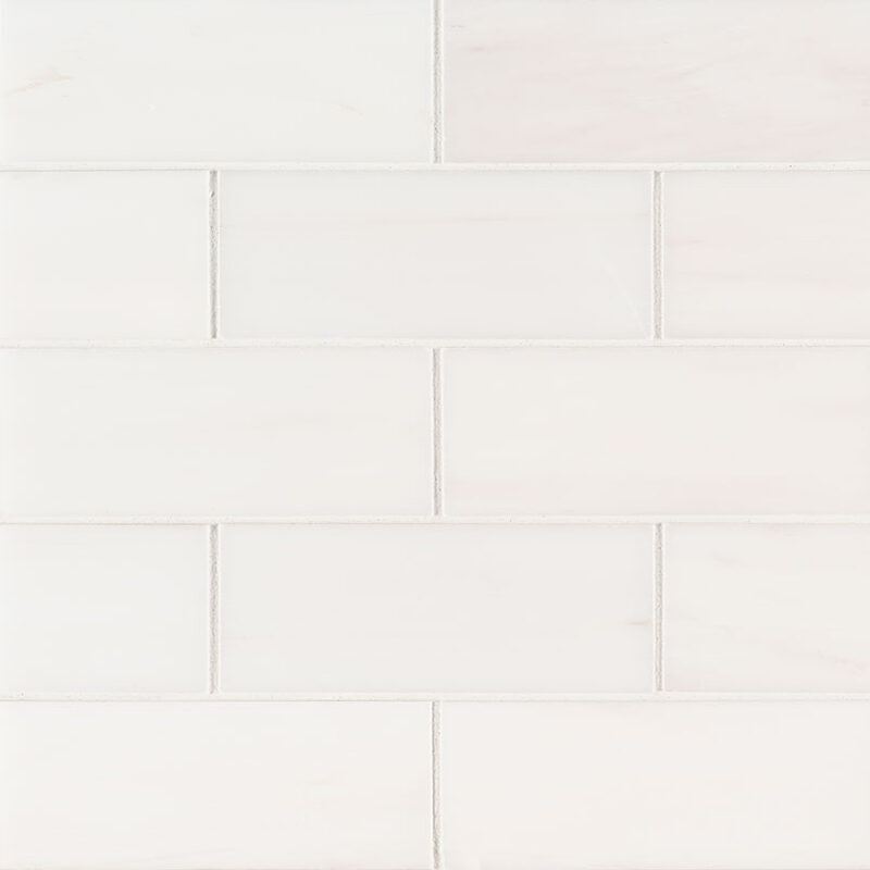 Bianco Dolomite Polished Subway Tile 3x6 3x6 tile