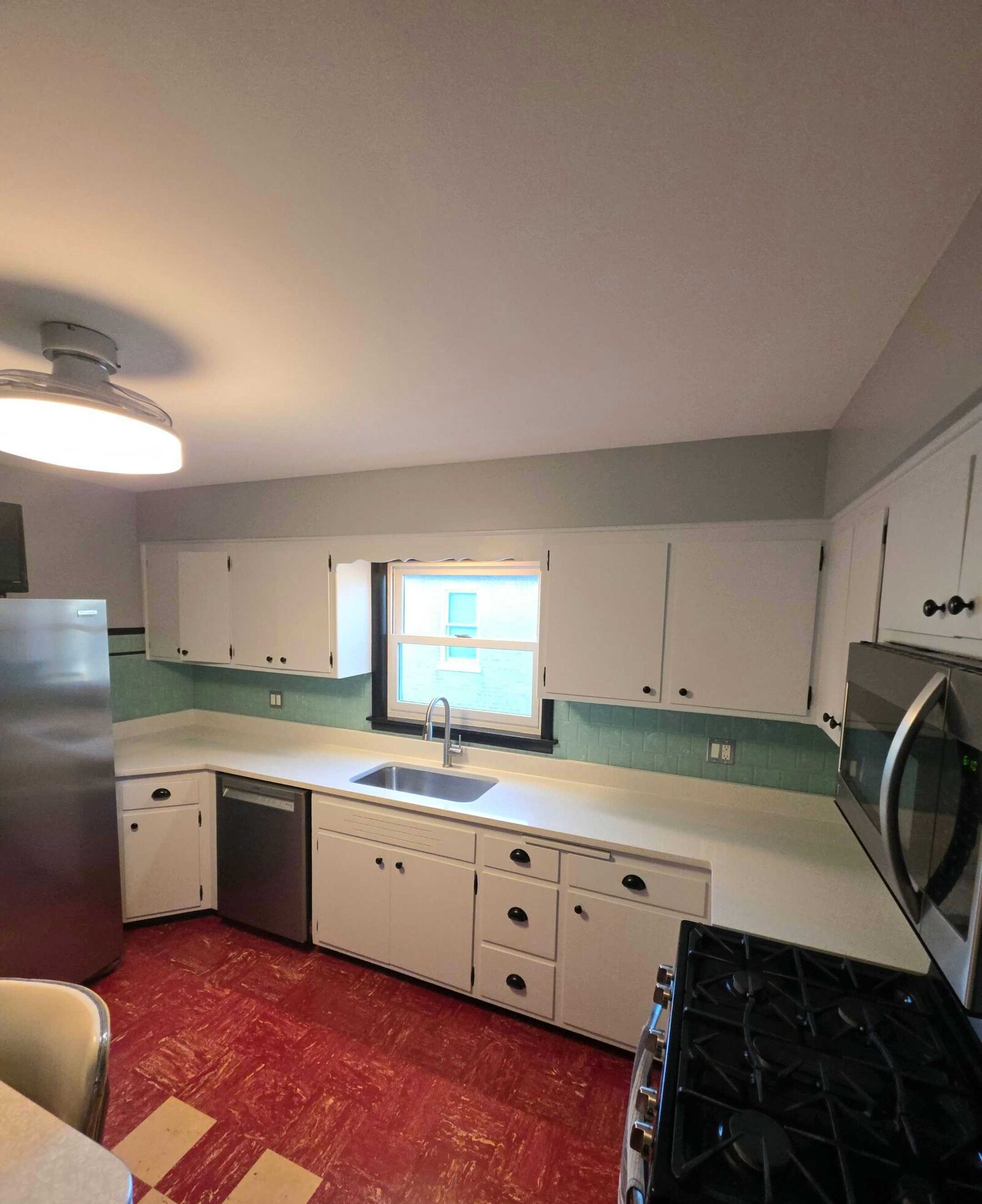 Vintage kitchen, new counters