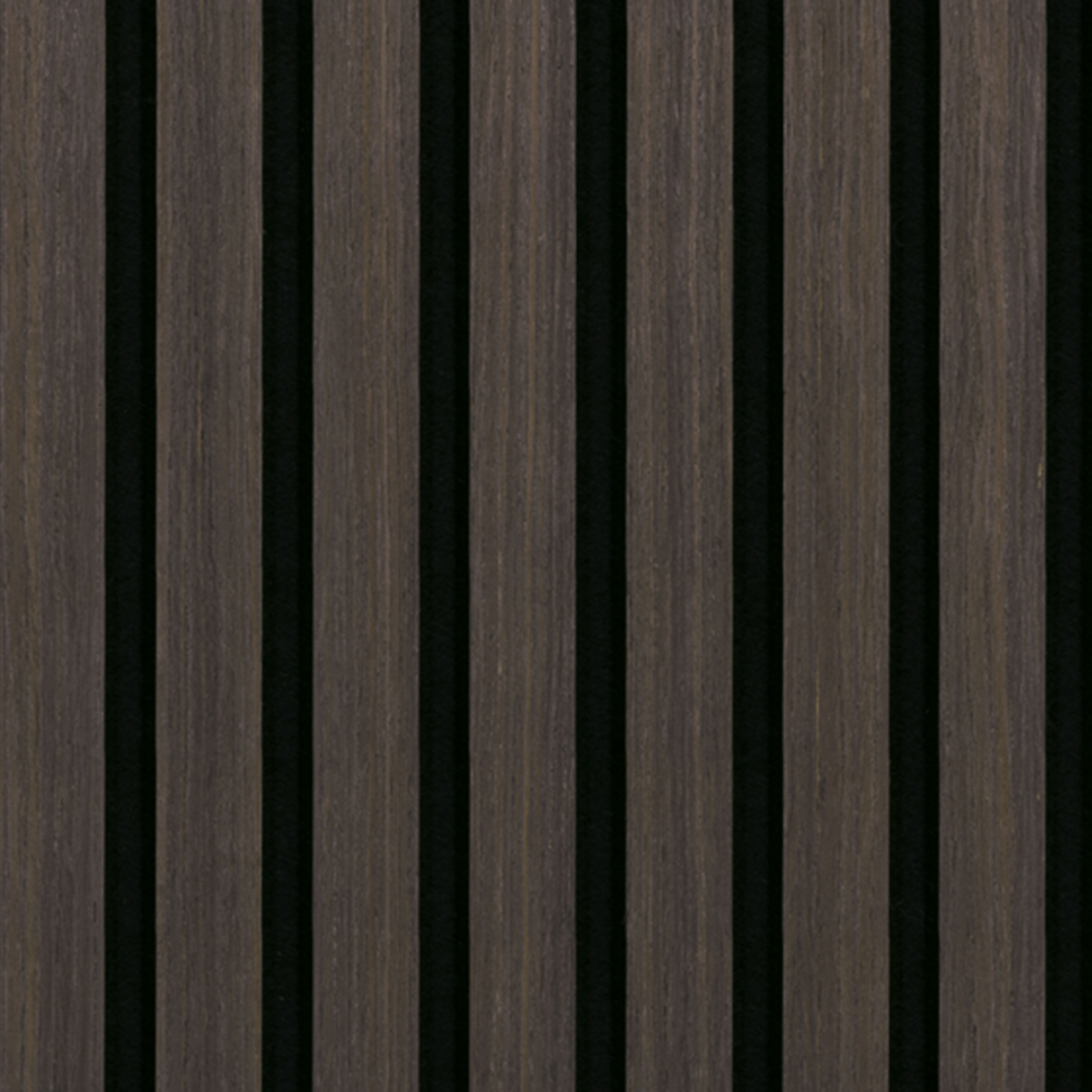 Espresso 24x48 Acoustic Wood Slat tile, full view