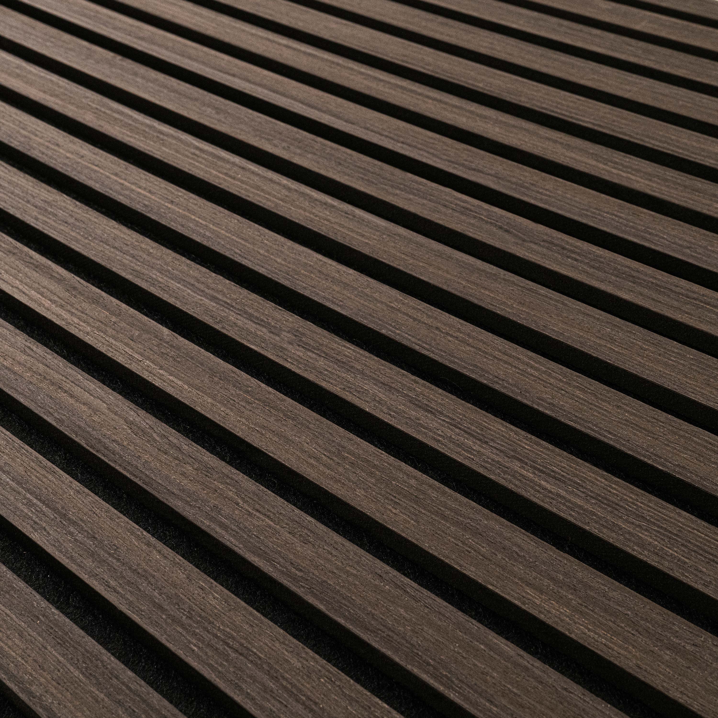 Espresso 24x48 Acoustic Wood Slat surface detail — view 2