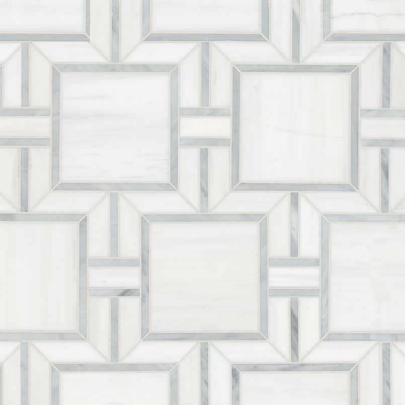 Bianco Dolomite Alana Polished surface detail — view 2