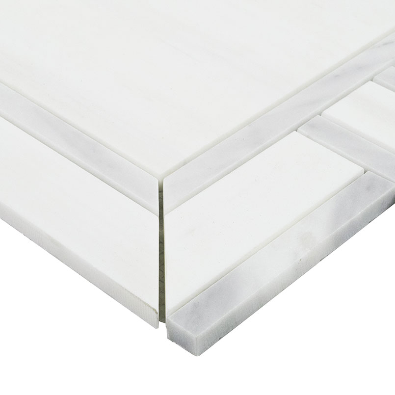 Bianco Dolomite Alana Polished surface detail — view 3