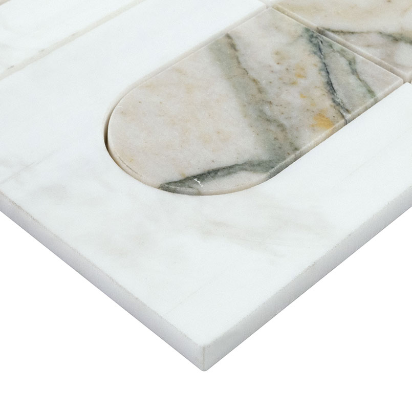 Bianco Dolomite Moderno Polished surface detail — view 3