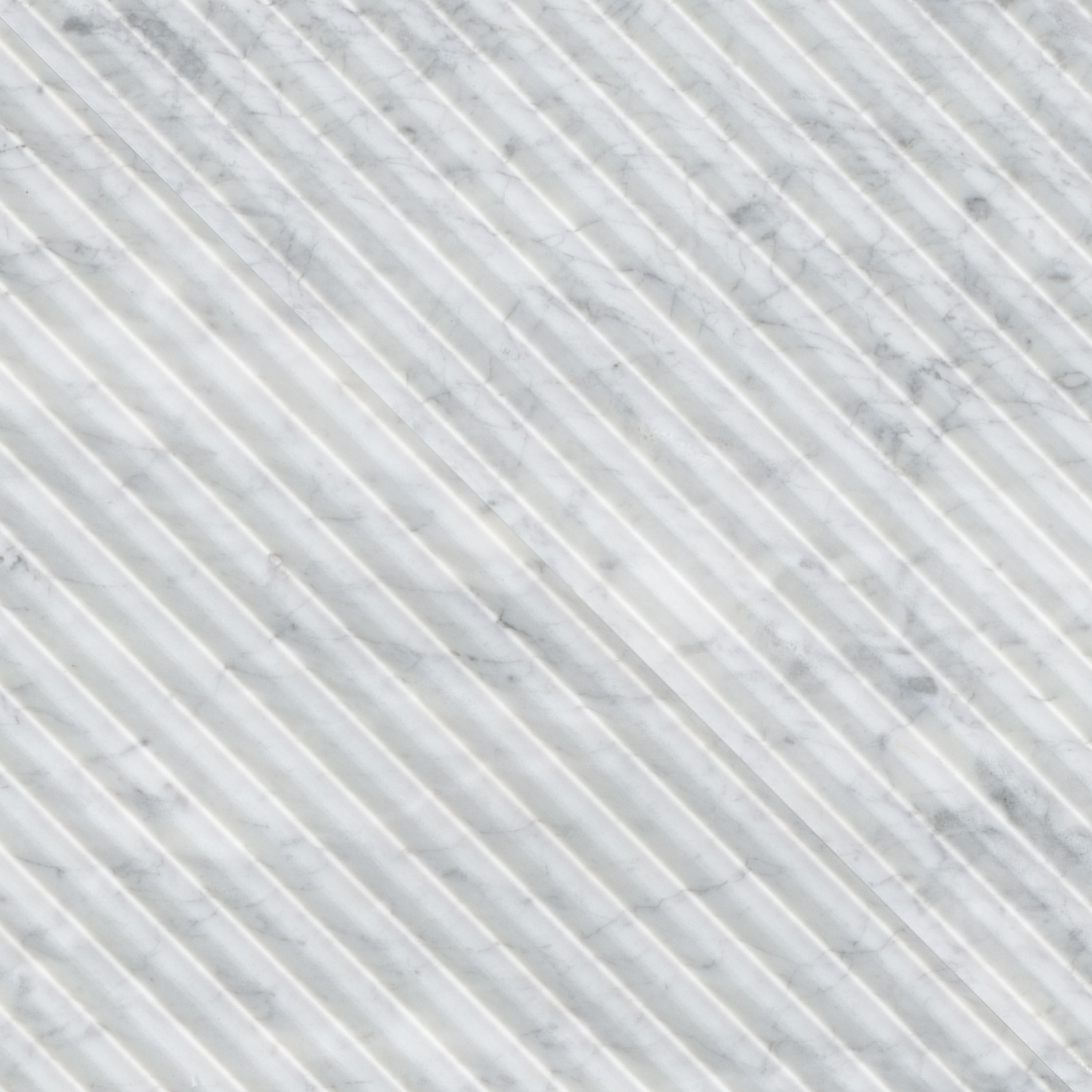 Carrara White Valentino Fluto 12x24 Honed Tile surface detail — view 3