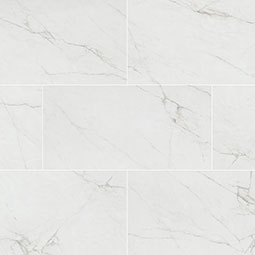 Dymo Calacatta Wavy White 12x24 Glossy color swatch