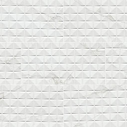 Dymo Calacatta Wavy White 12x24 Glossy color swatch — view 4
