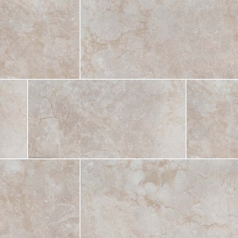 Ansello Ivory Ceramic Tile tile, full view