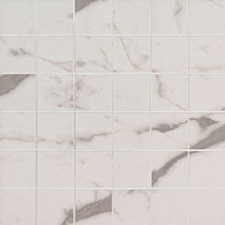Essentials White Vena Ceramic Tile swatch