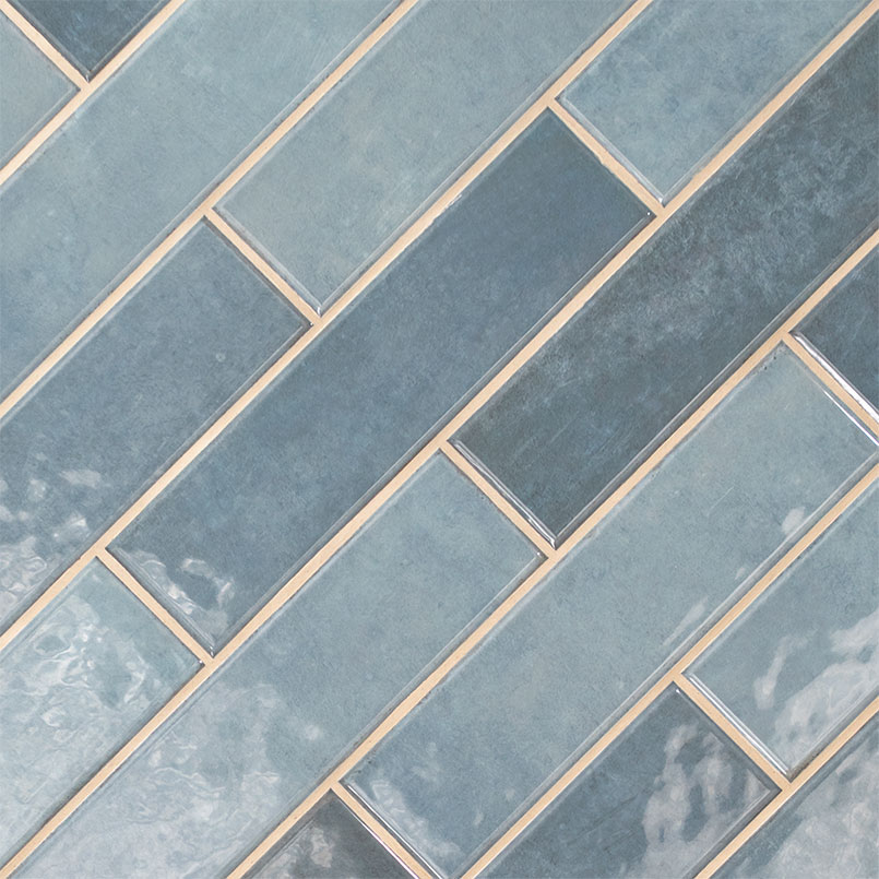 Renzo Denim Wall Tile surface detail — view 2