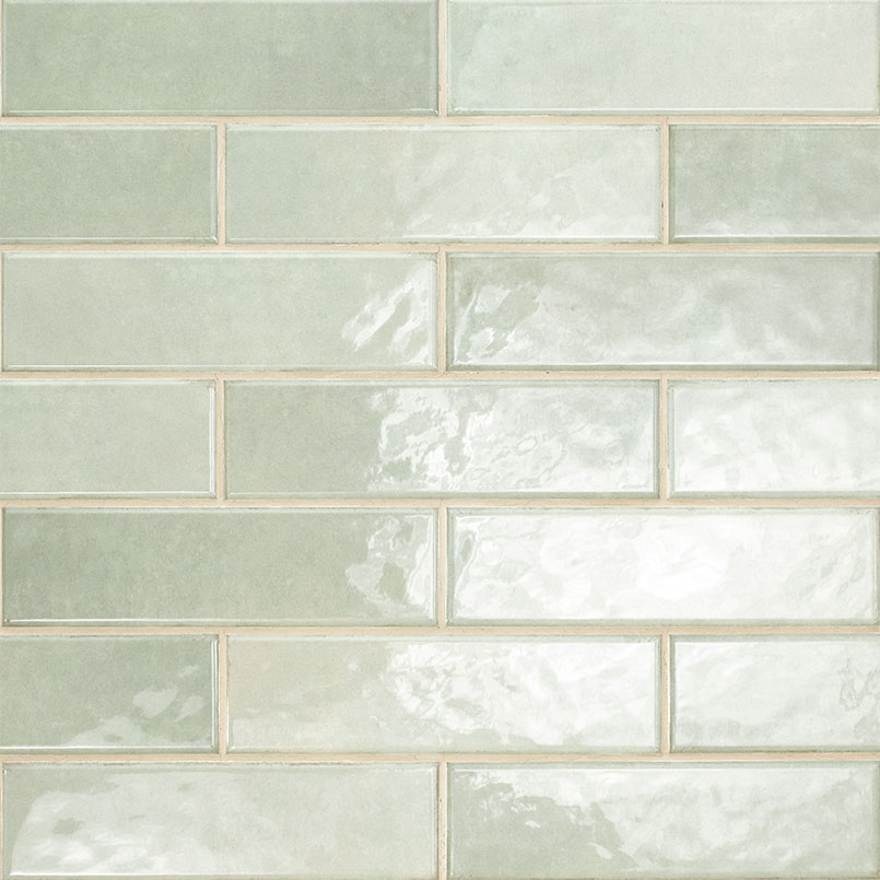 Renzo Jade 3x12 Wall Tile surface detail — view 2