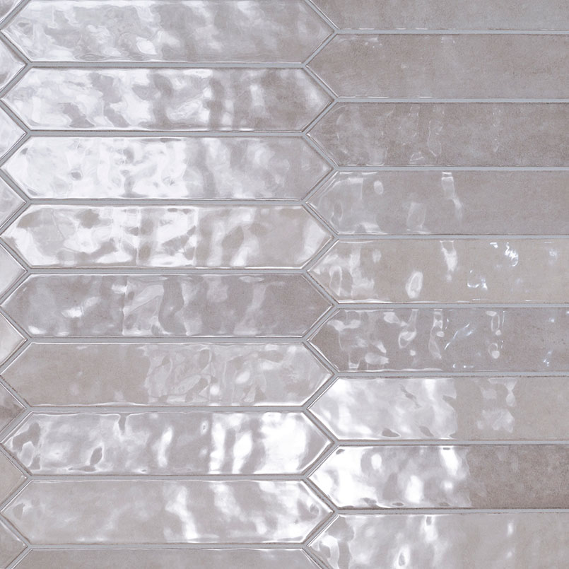 Renzo Sterling 2.5x13 Pickett Wall Tile surface detail
