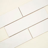 White Subway Tile 4x16 swatch