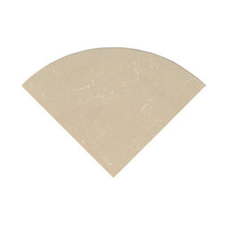 Engineered Beige Corner Shelf color swatch